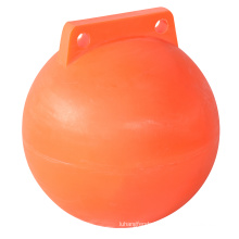 Rotational molding plastic floating ball warning mark floats safety buoy